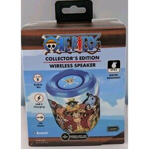 CultureFly One Piece Collector's Edition Wireless Bluetooth Speaker New in Box